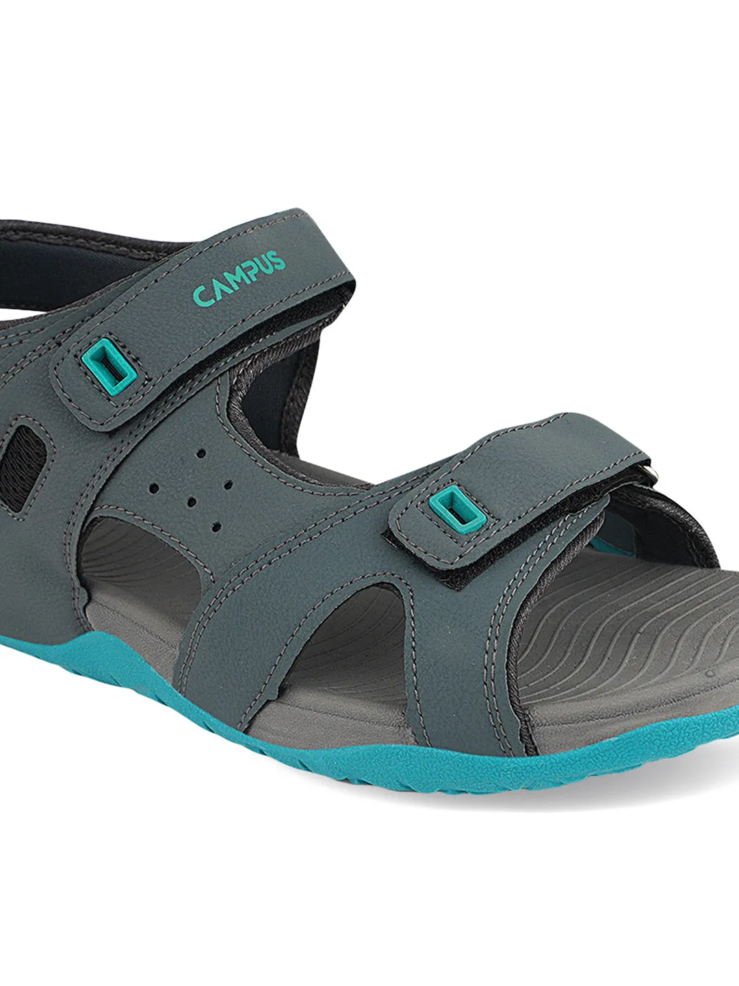 GC-15 Grey Men's Sports Sandals sold by Campus Shoes product image thumbnail 4