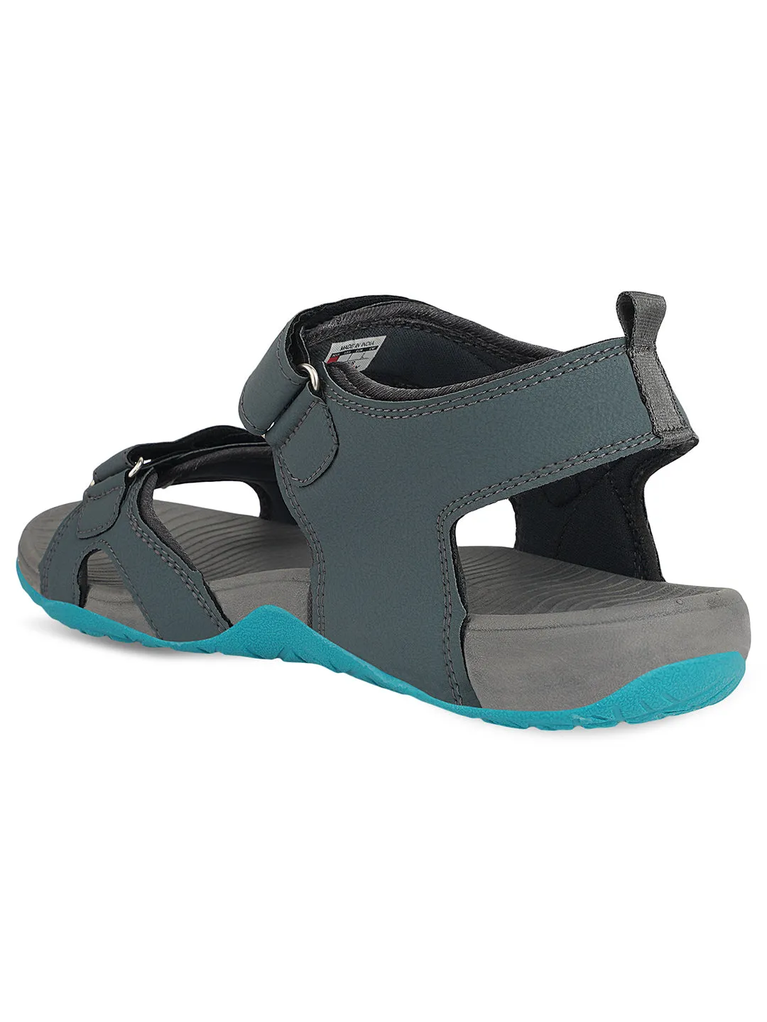 GC-15 Grey Men's Sports Sandals sold by Campus Shoes product image thumbnail 3
