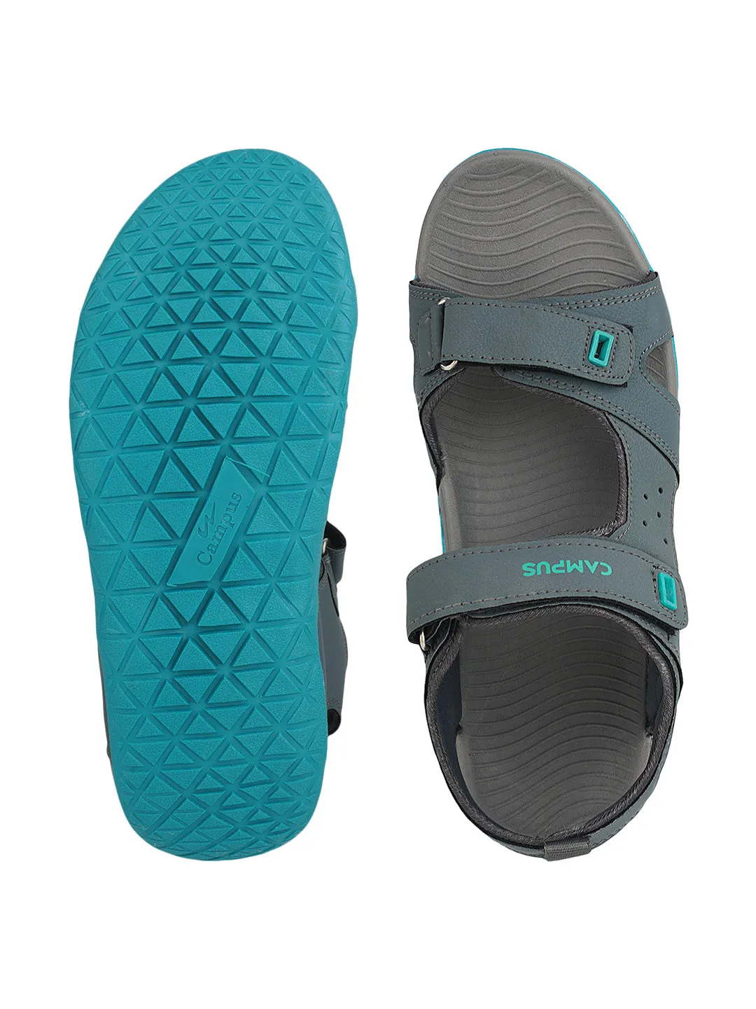 GC-15 Grey Men's Sports Sandals sold by Campus Shoes product image thumbnail 5