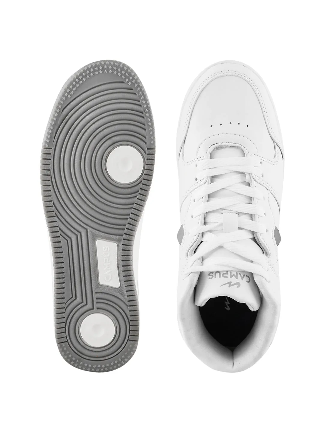 OG-09 White Men's Sneakers sold by Campus Shoes product image thumbnail 4
