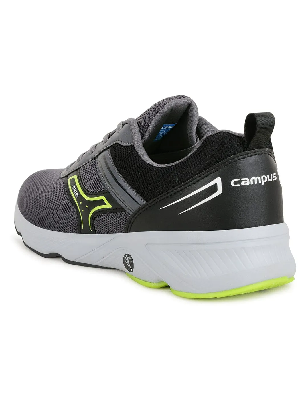 HURRICANE Grey Men's Running Shoes sold by Campus Shoes product image thumbnail 3