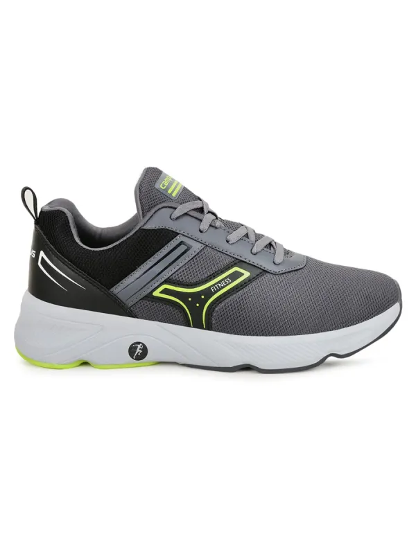 HURRICANE Grey Men's Running Shoes sold by Campus Shoes