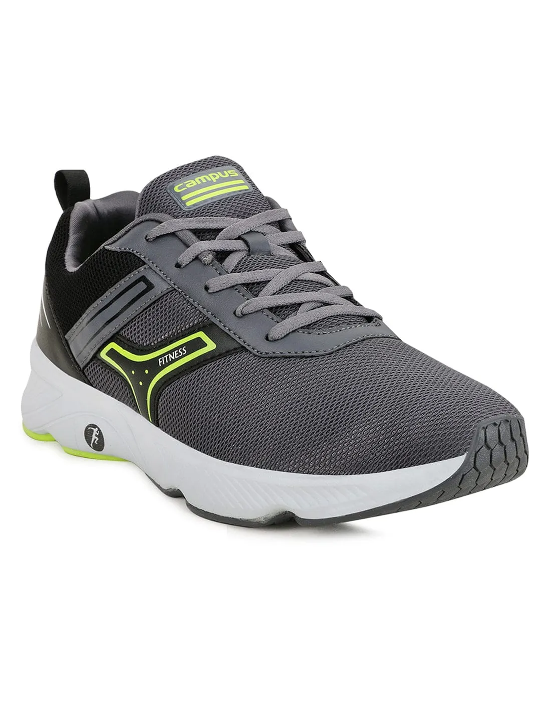 HURRICANE Grey Men's Running Shoes sold by Campus Shoes product image thumbnail 2