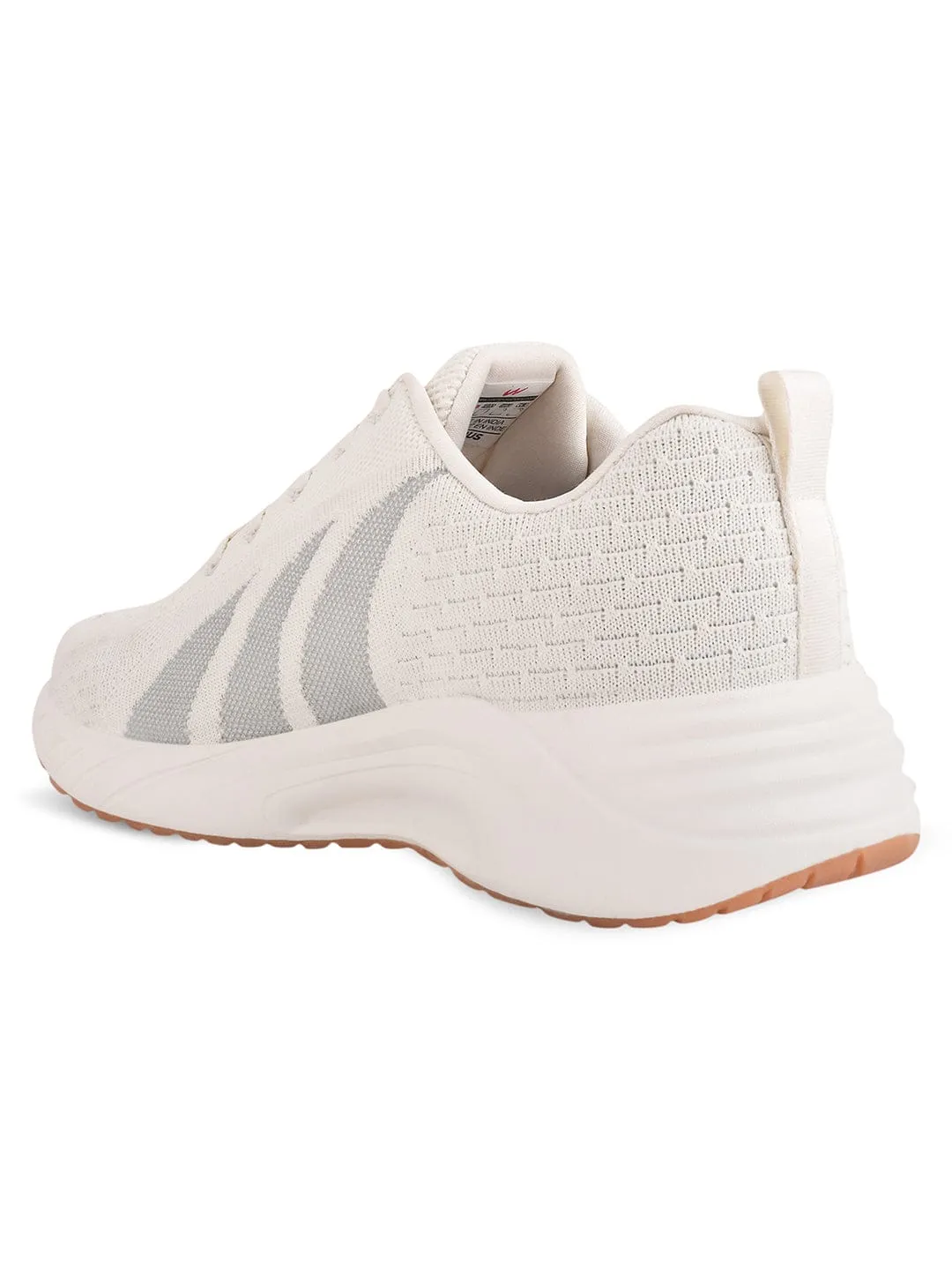 BENNETT Off White Men's Running Shoes sold by Campus Shoes product image thumbnail 3