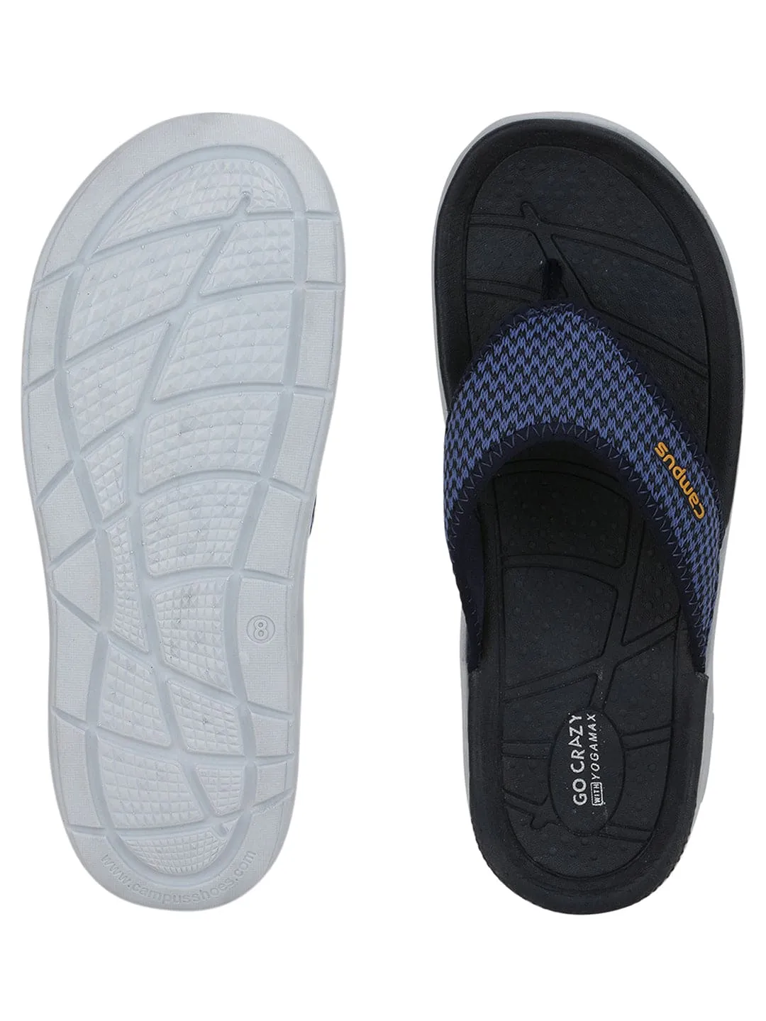 SL-406 Navy Men's Flip Flops sold by Campus Shoes product image thumbnail 4