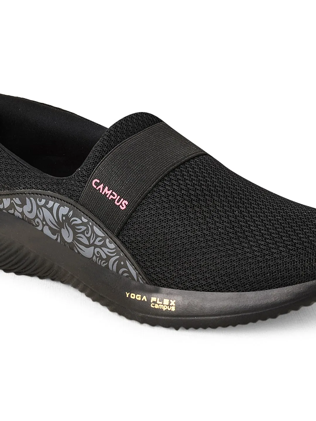 CAMP ELOY Black Women's Walking Shoes sold by Campus Shoes product image thumbnail 4