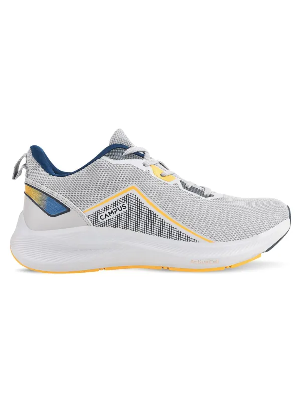 CAMP PISTON Grey Men's Running Shoes sold by Campus Shoes