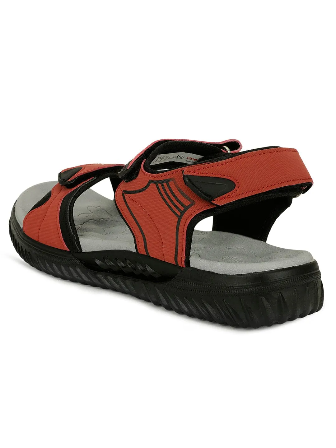 SD-PF023 Maroon Men's Sandals sold by Campus Shoes product image thumbnail 3