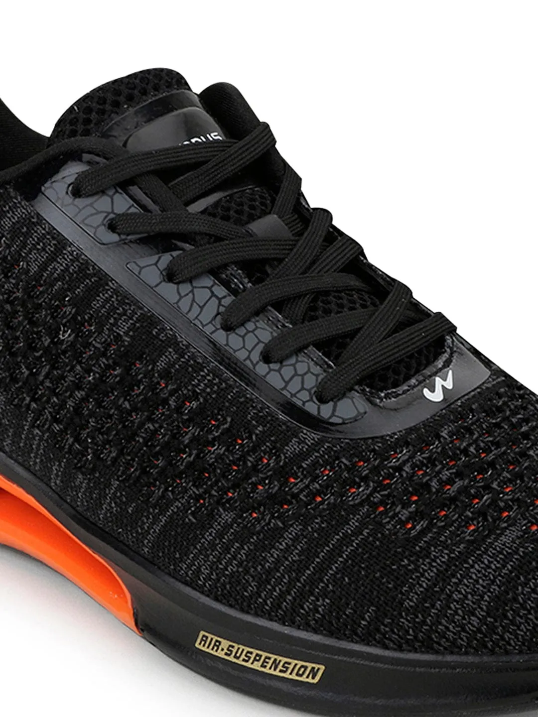 HUMMER Black Men's Running Shoes sold by Campus Shoes product image thumbnail 5