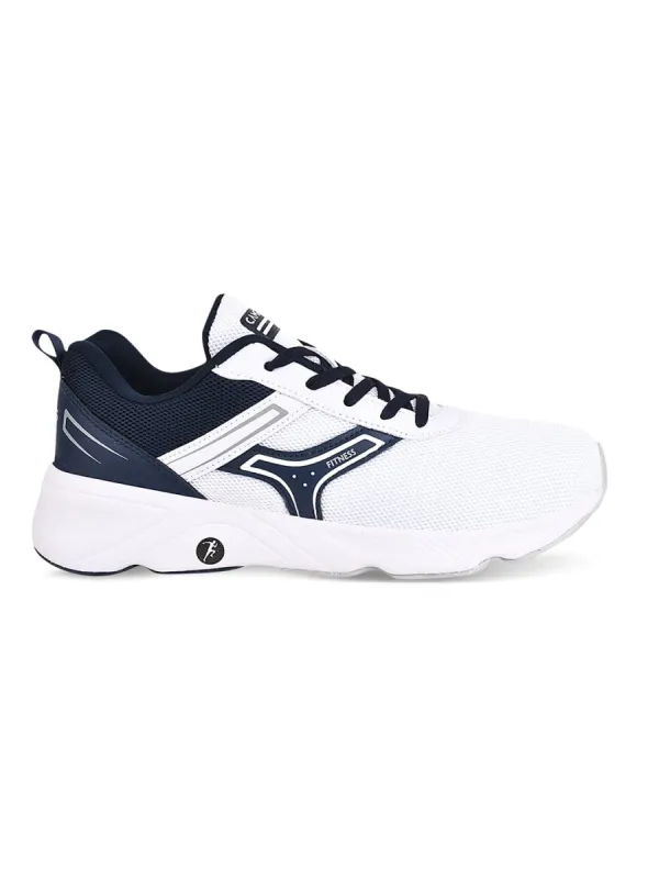 HURRICANE White Men's Running Shoes sold by Campus Shoes