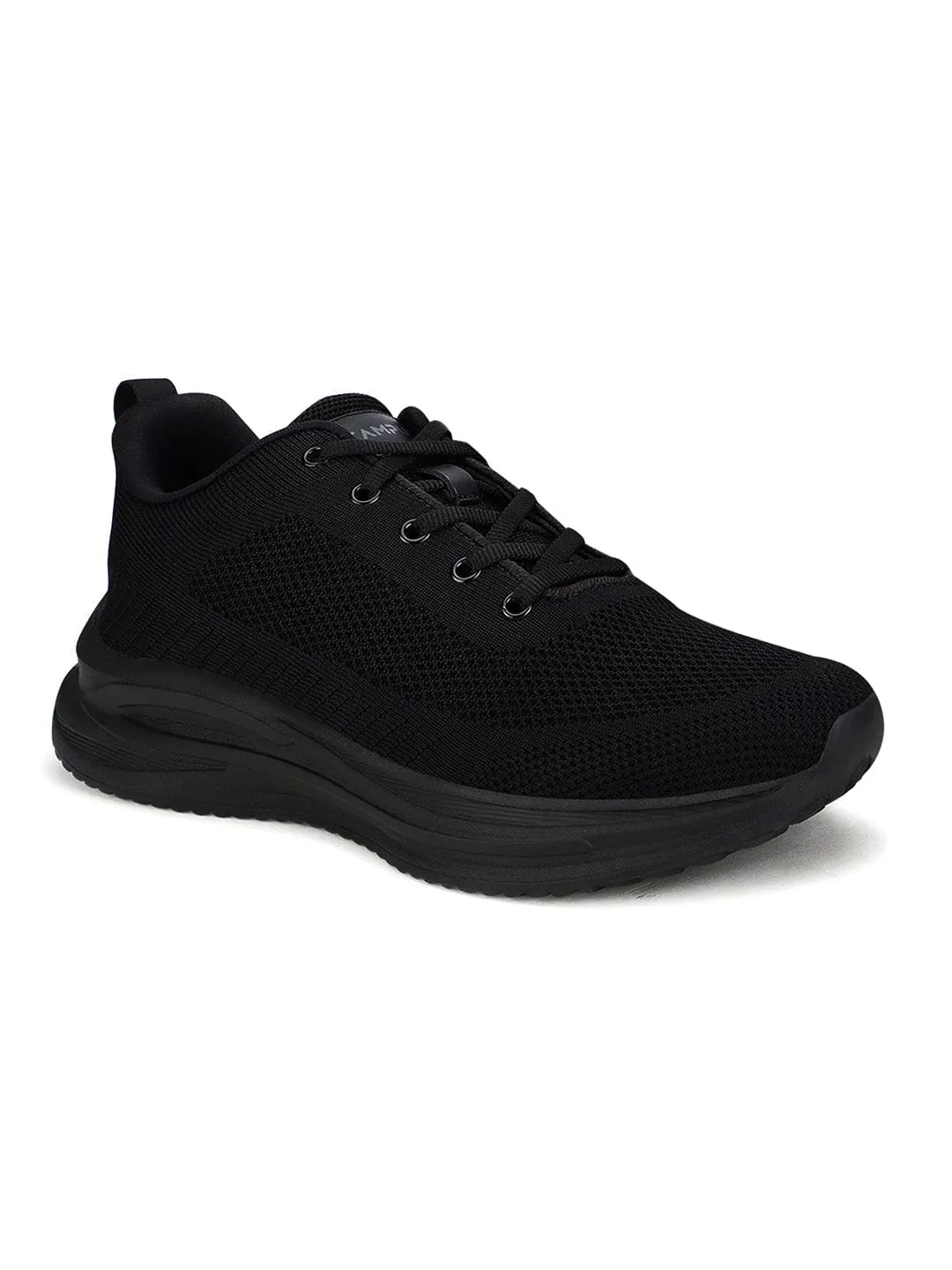 MAXIMUS G-3 Black Men's Running Shoes sold by Campus Shoes product image thumbnail 2