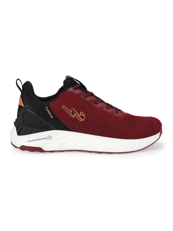 CHICAGO Burgundy Men's Running Shoes sold by Campus Shoes