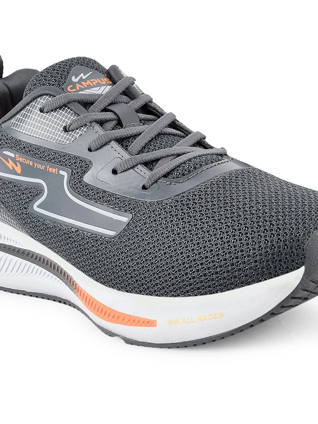CAMP-RAMBO Grey Men's Running Shoes sold by Campus Shoes product image thumbnail 5