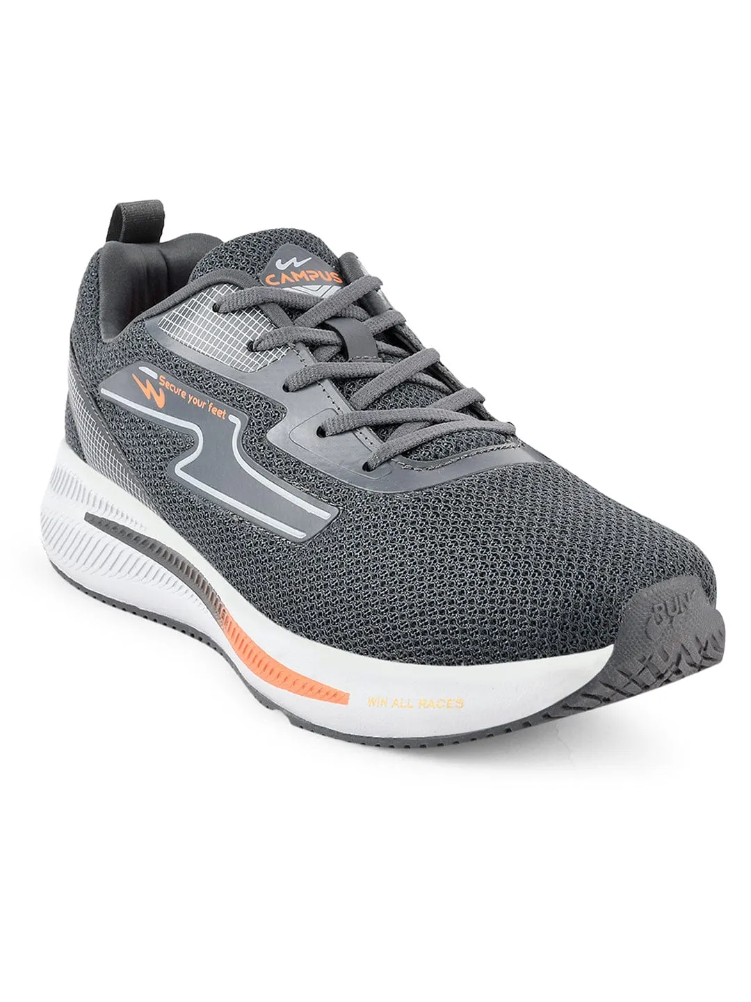 CAMP-RAMBO Grey Men's Running Shoes sold by Campus Shoes product image thumbnail 2