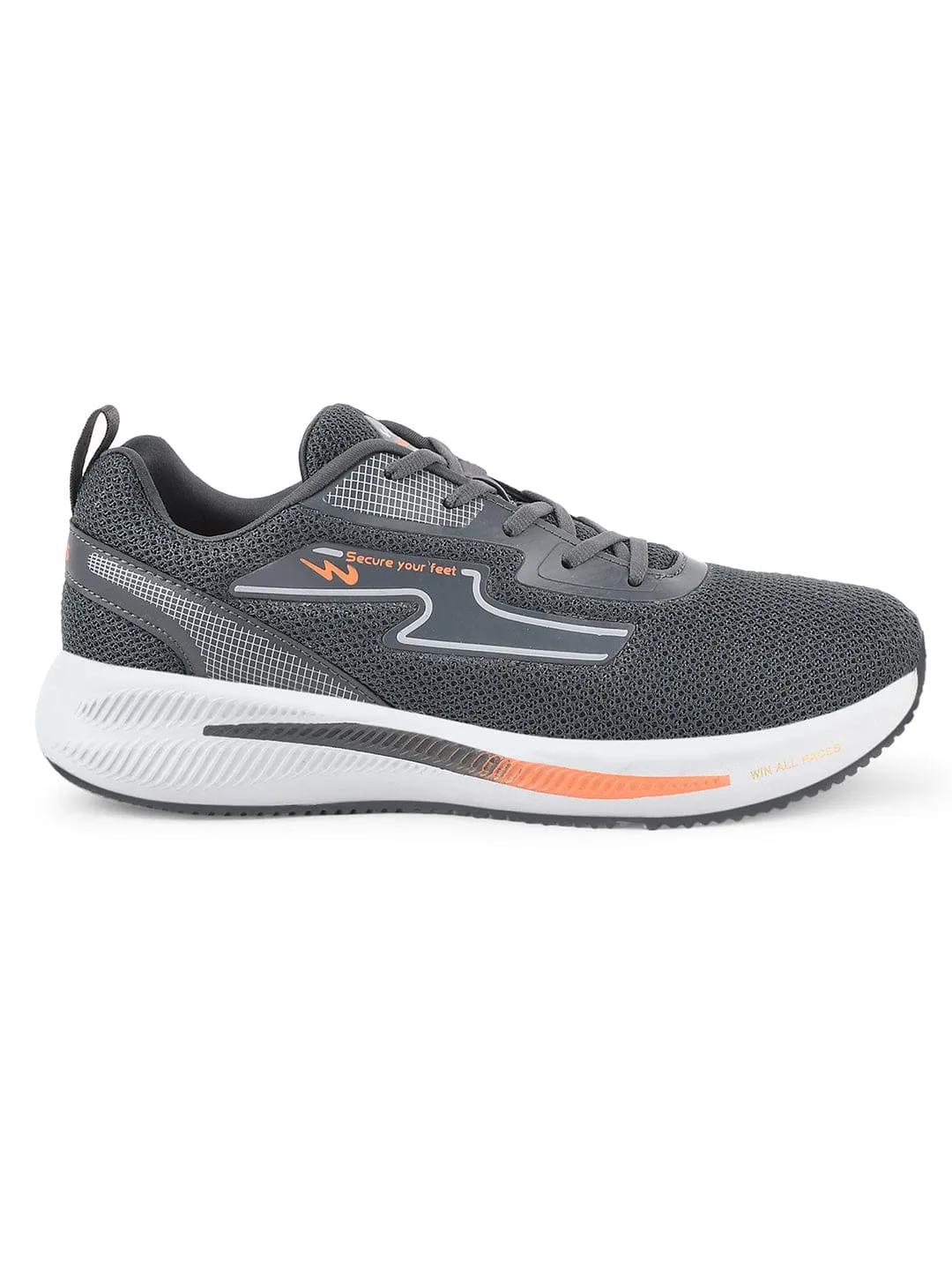 CAMP-RAMBO Grey Men's Running Shoes sold by Campus Shoes