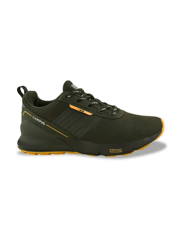 CAMP STAR Olive Men's Running Shoes sold by Campus Shoes