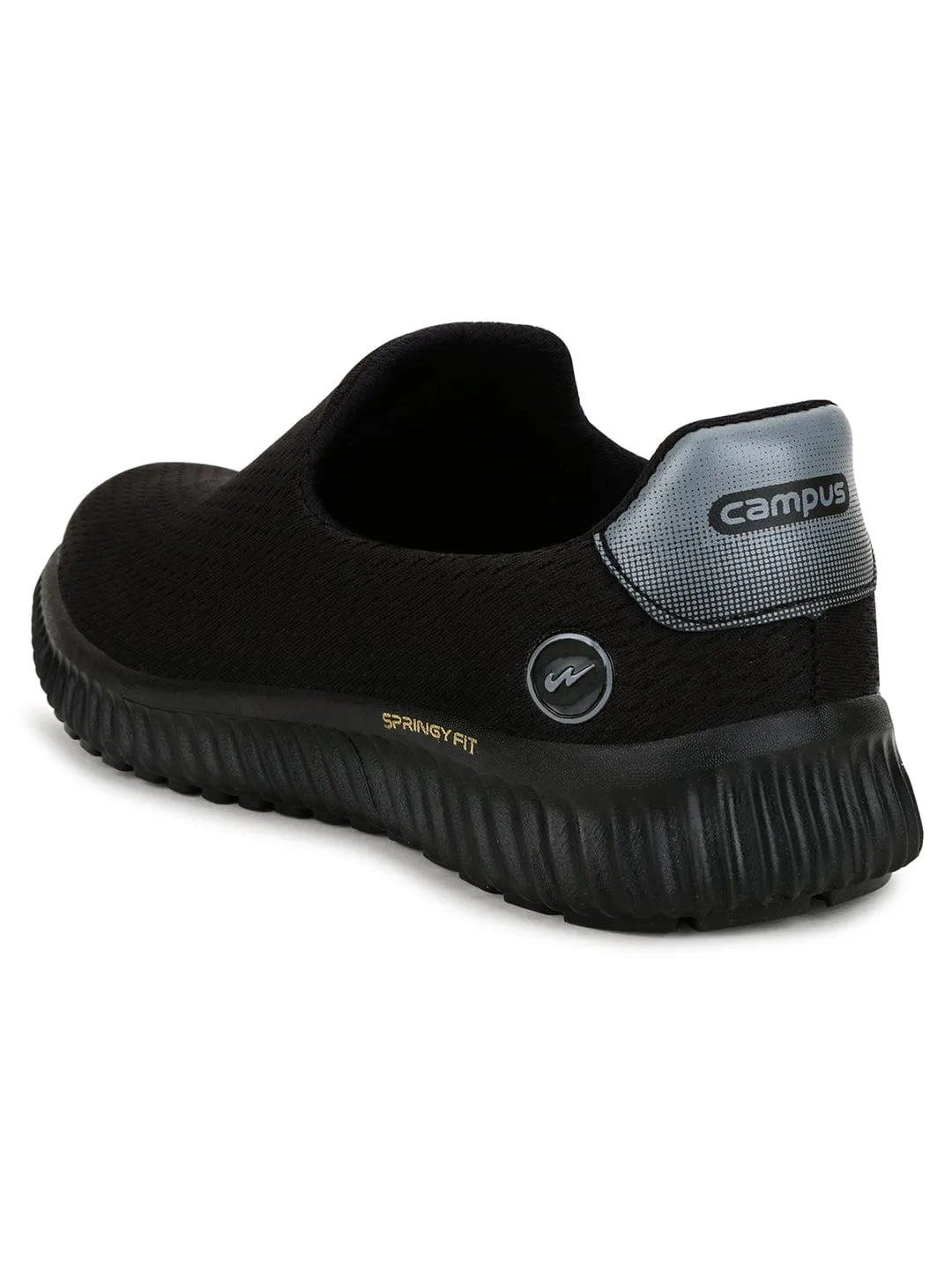 OXYFIT N Black Men's Walking Shoes sold by Campus Shoes product image thumbnail 3