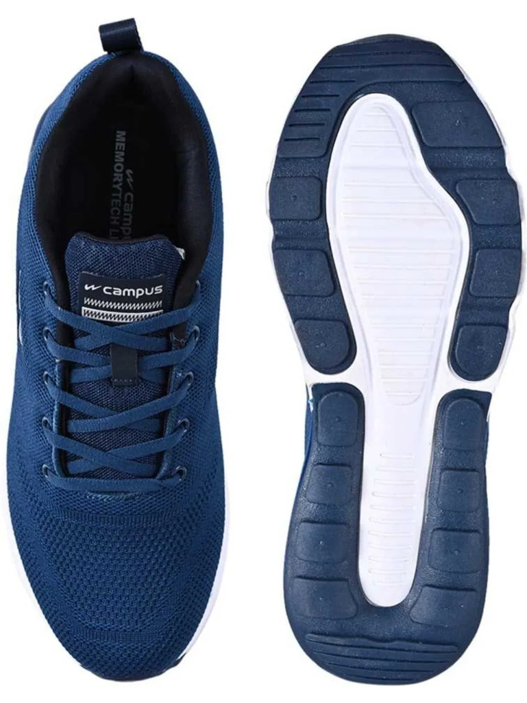 NORTH PLUS Blue Men's Running Shoes sold by Campus Shoes product image thumbnail 4