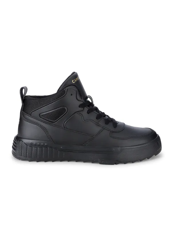 OG-18 Black Men's Sneakers sold by Campus Shoes