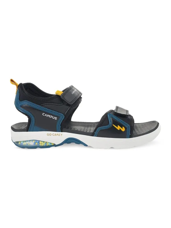 GC-22104 Black Men's Sandals sold by Campus Shoes