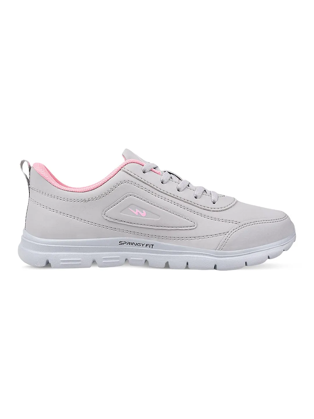 MAUVE Grey Women's Running Shoes sold by Campus Shoes