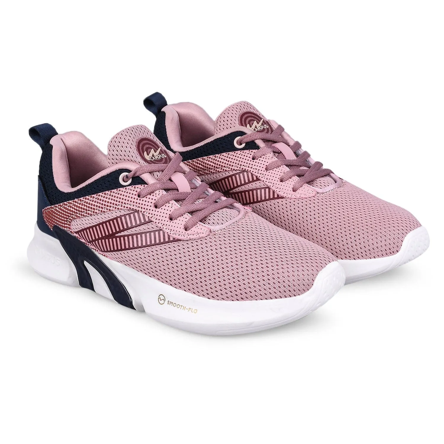 CAMP-RUBY Pink Women's Sneakers sold by Campus Shoes product image thumbnail 4