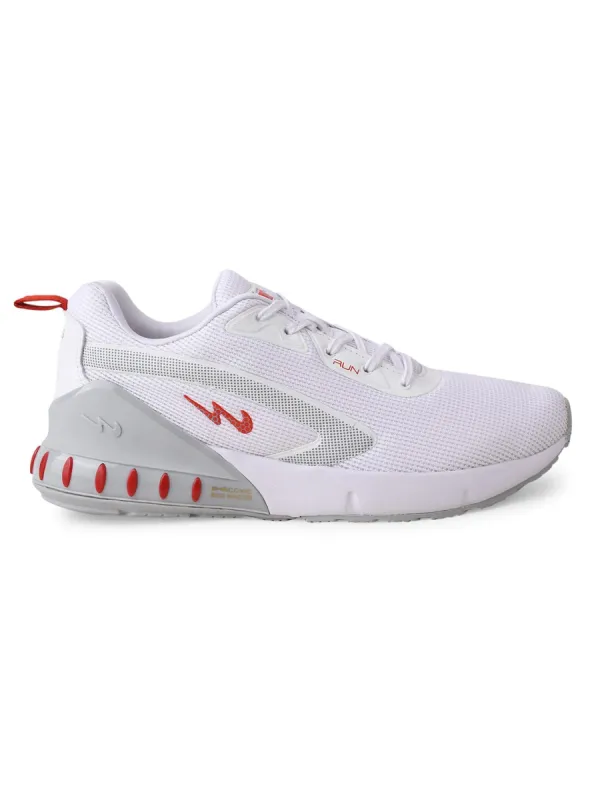 DEMO White Men's Running Shoes sold by Campus Shoes