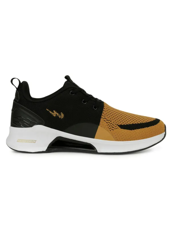 CALIFORNIA Yellow Men's Running Shoes sold by Campus Shoes