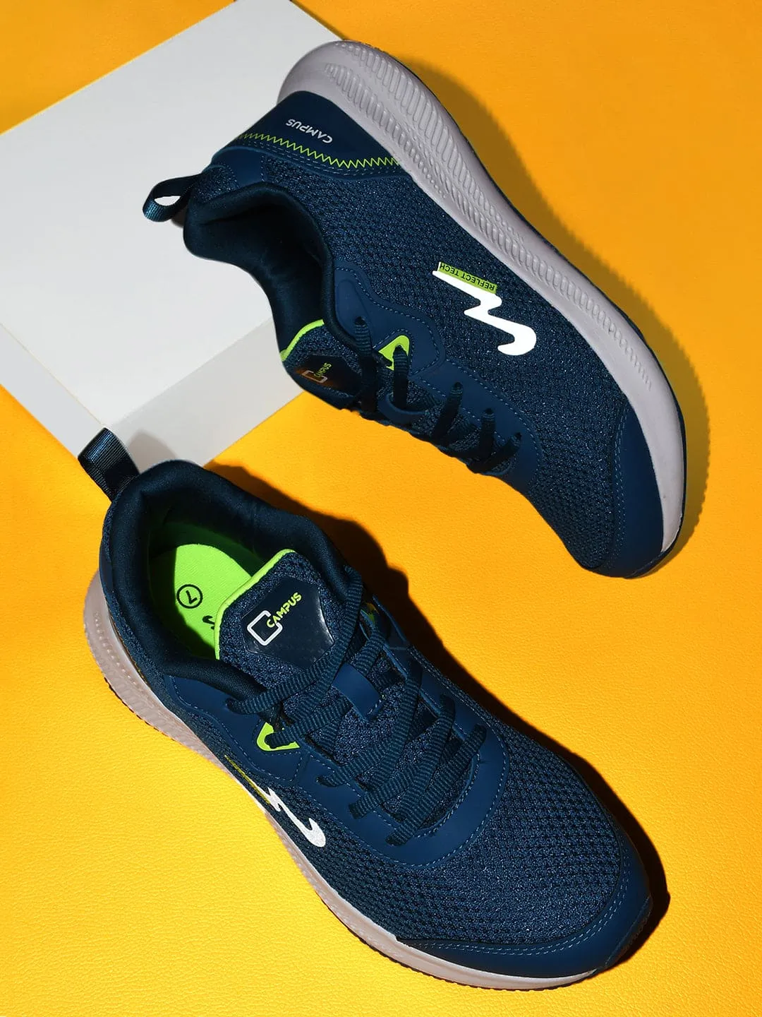 DROOL Blue Men's Sports Shoes sold by Campus Shoes product image thumbnail 5