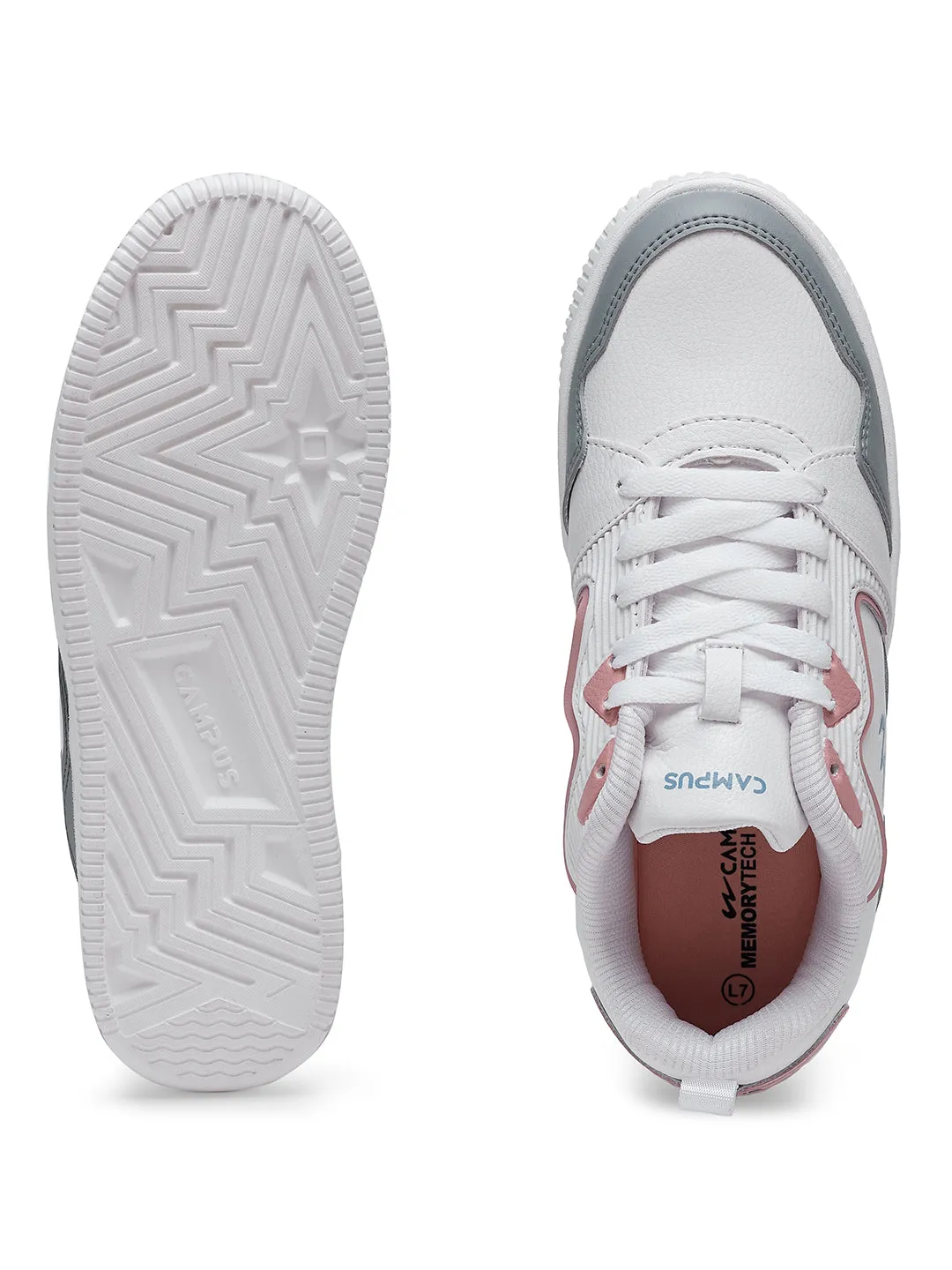 OGL-06 White Women's Sneakers sold by Campus Shoes product image thumbnail 4