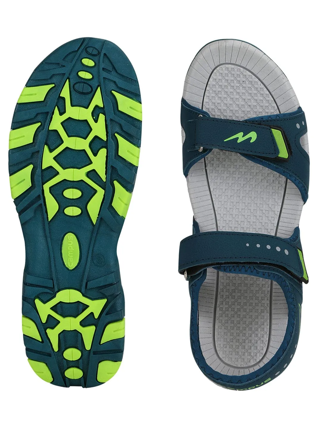 JOY N Blue Men's Sports Sandals sold by Campus Shoes product image thumbnail 4