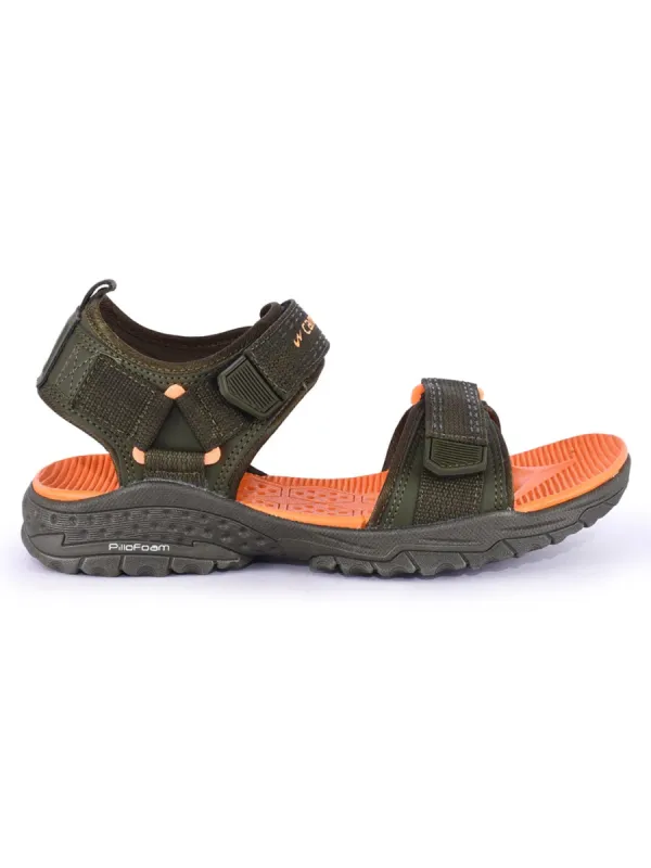 SD-PF016 Green Men's Sandals sold by Campus Shoes