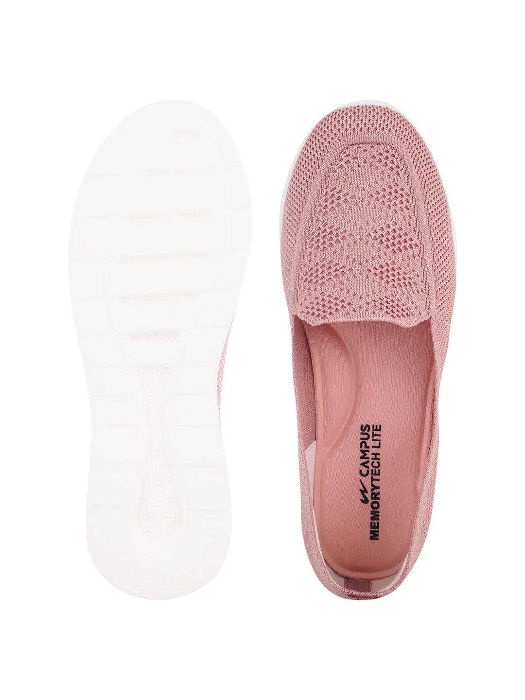 JITTERS Peach Women's Walking Shoes sold by Campus Shoes product image thumbnail 5