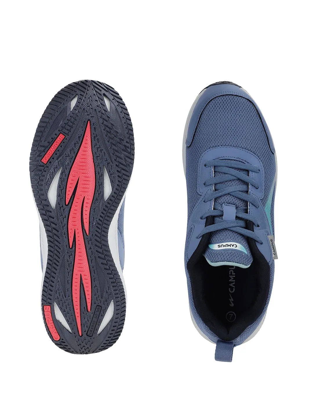 GROOV Blue Men's Sports Shoes sold by Campus Shoes product image thumbnail 4