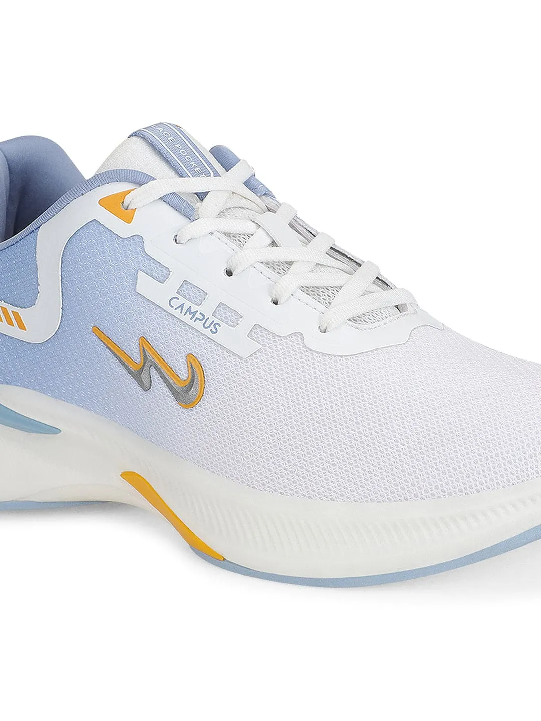 CHANCE White Men's Sports Shoes sold by Campus Shoes product image thumbnail 4