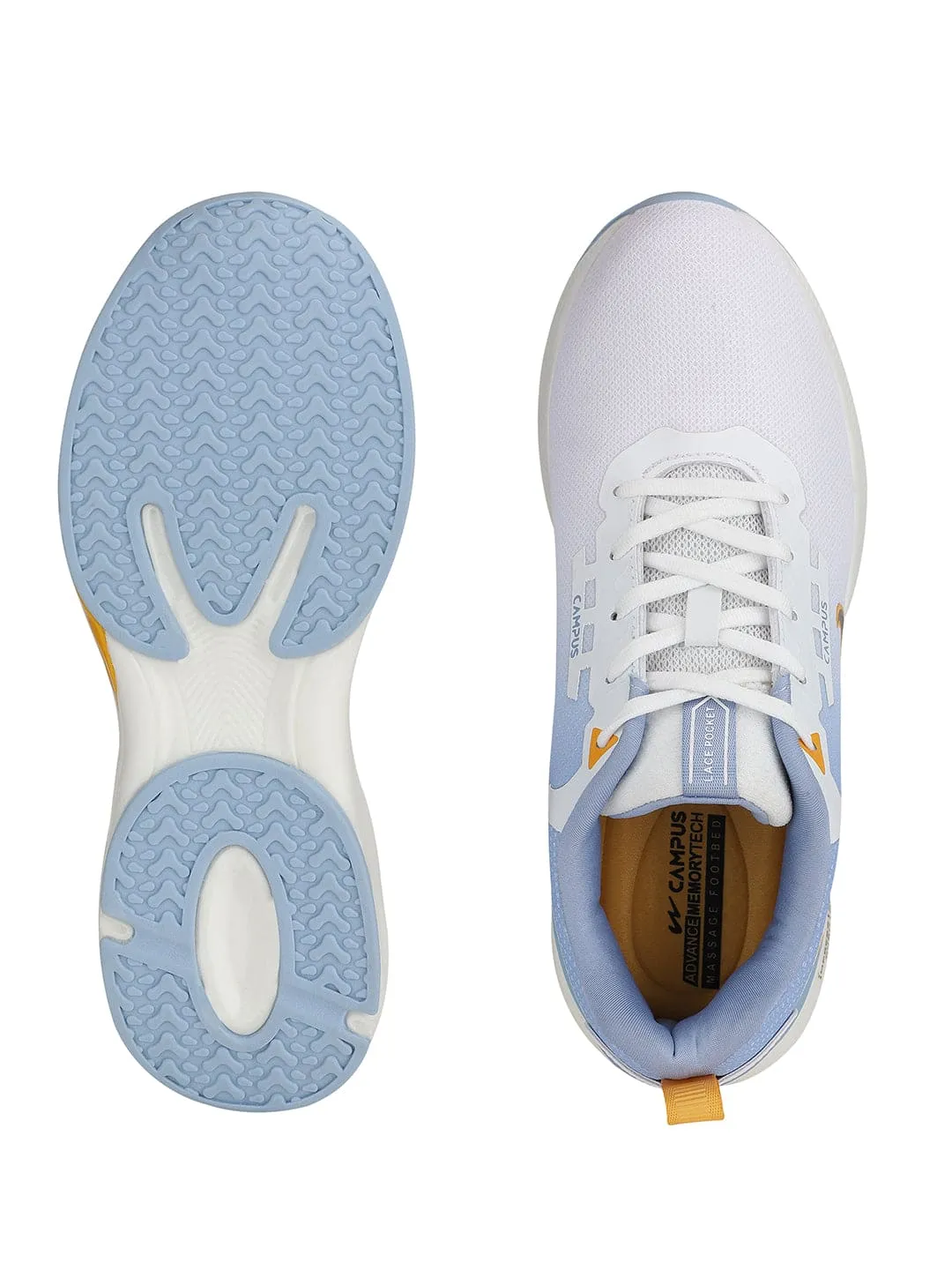 CHANCE White Men's Sports Shoes sold by Campus Shoes product image thumbnail 5