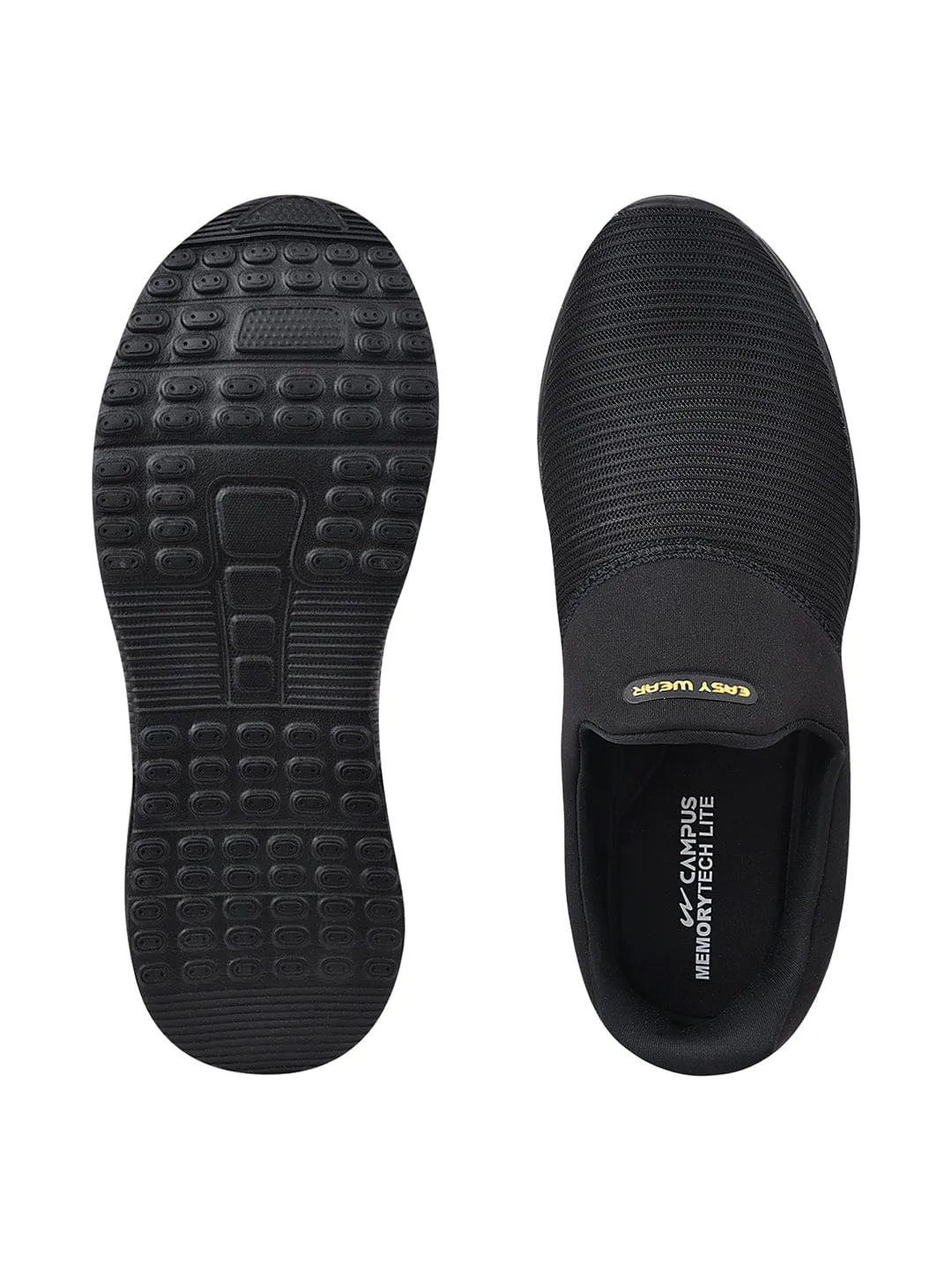 ROCKEE Black Men's Running Shoes sold by Campus Shoes product image thumbnail 4