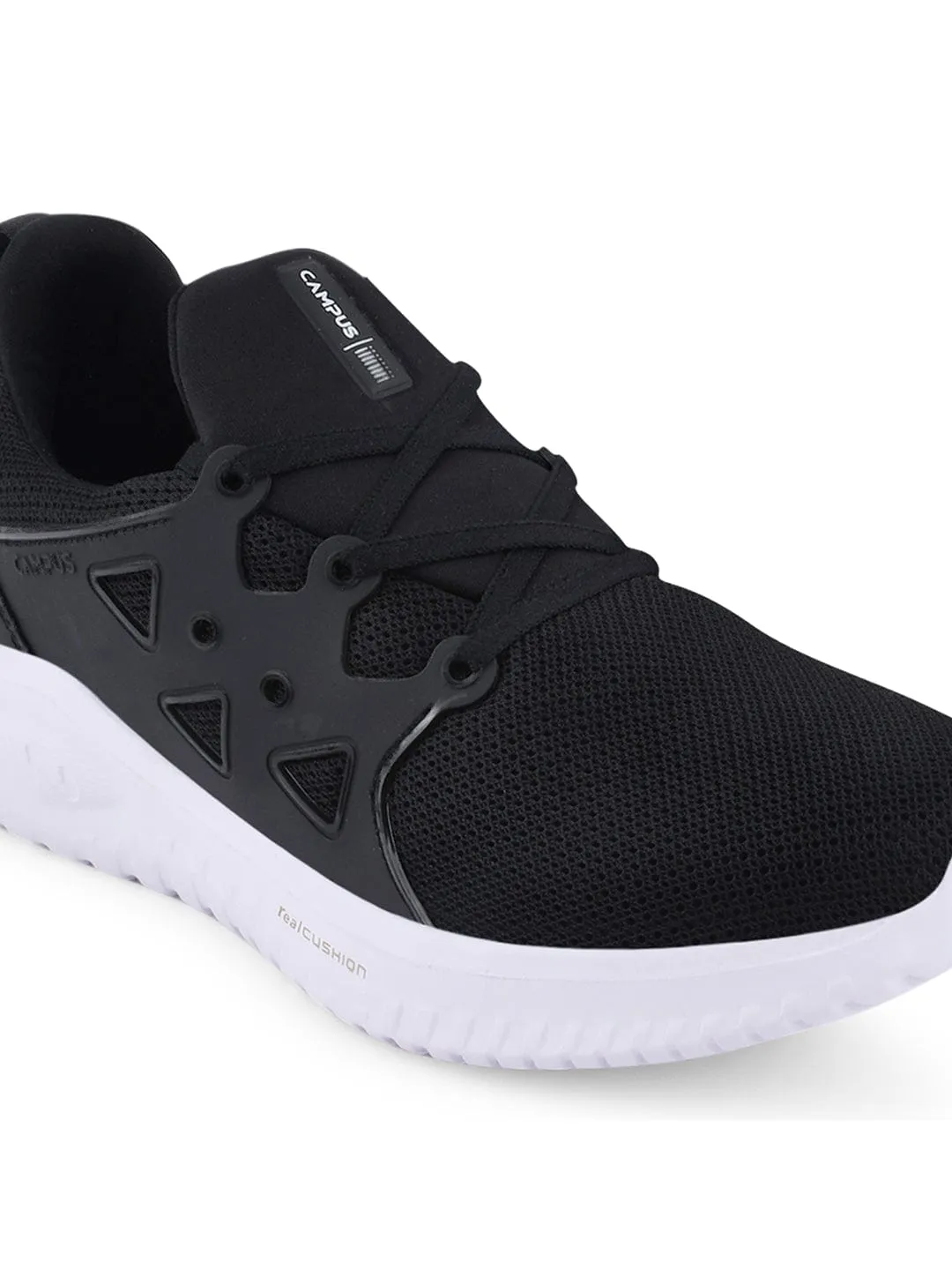 CAMP-PROTO Black Men's Running Shoes sold by Campus Shoes product image thumbnail 5