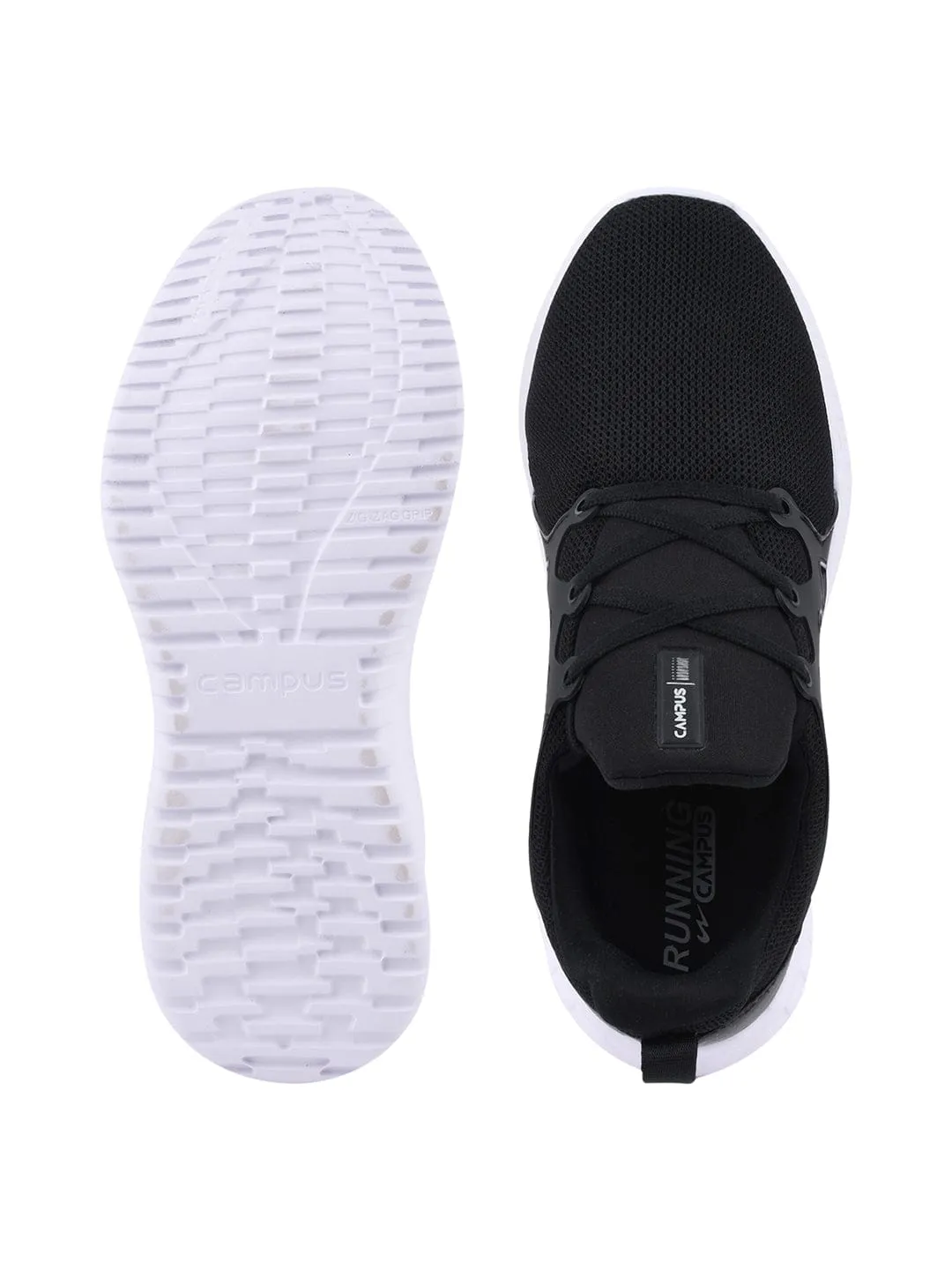 CAMP-PROTO Black Men's Running Shoes sold by Campus Shoes product image thumbnail 4