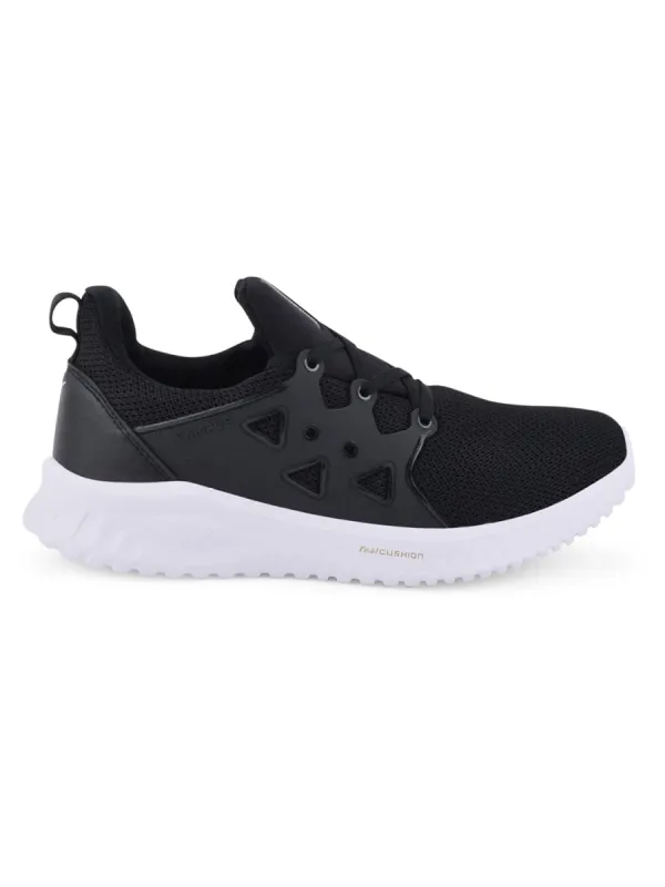 CAMP-PROTO Black Men's Running Shoes sold by Campus Shoes