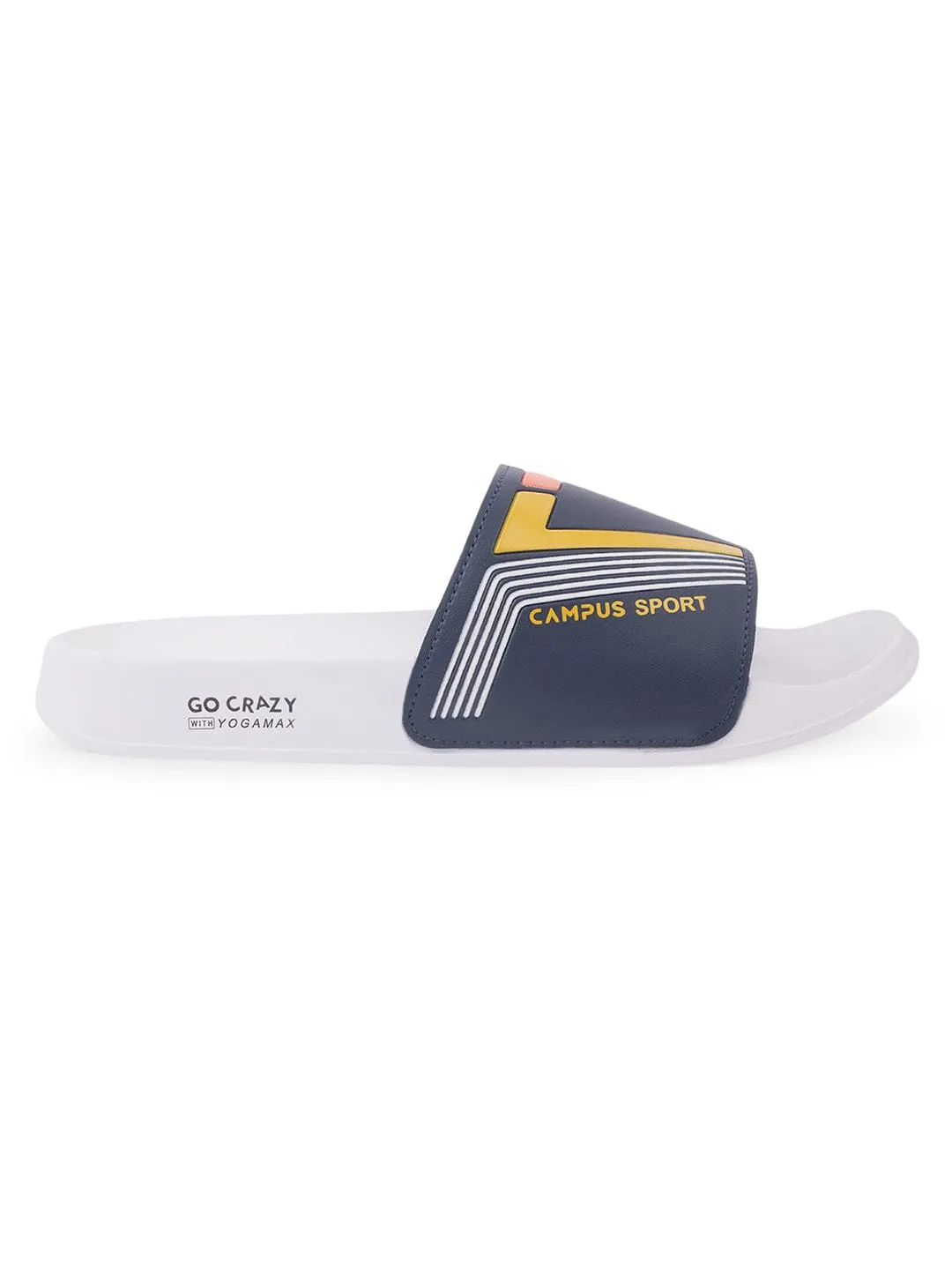 SL-432 Blue Men's Slides sold by Campus Shoes product image thumbnail 2