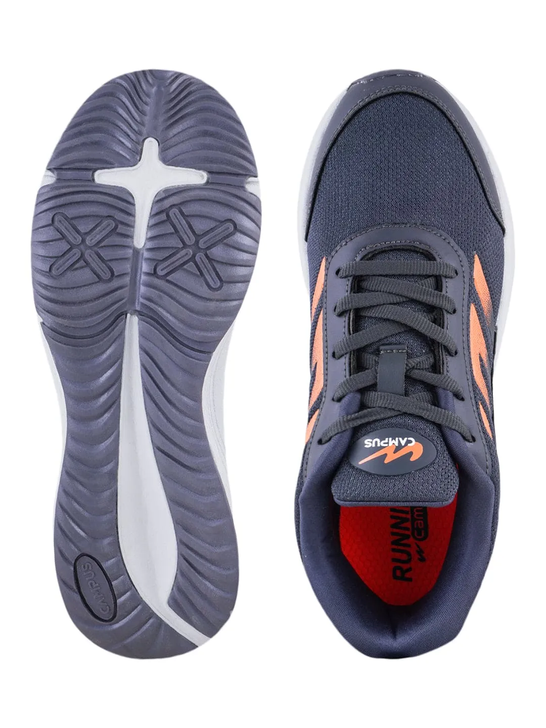 INFINITE Grey Men's Sports Shoes sold by Campus Shoes product image thumbnail 4