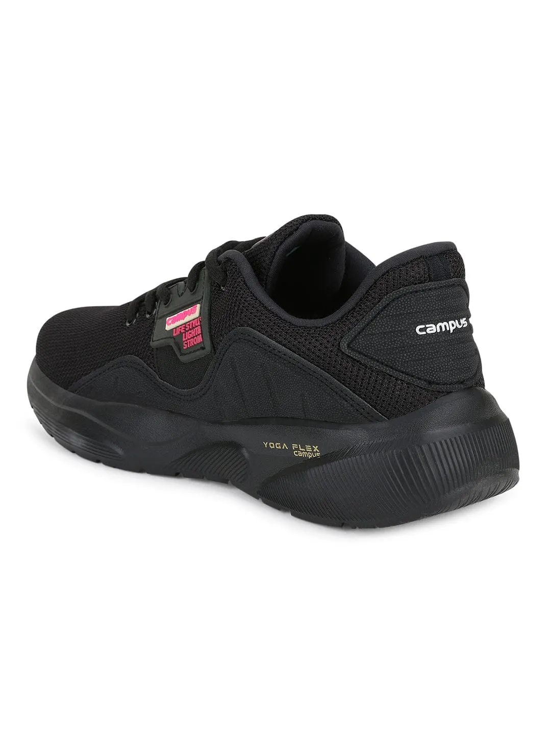 MISTY Black Women's Running Shoes sold by Campus Shoes product image thumbnail 3
