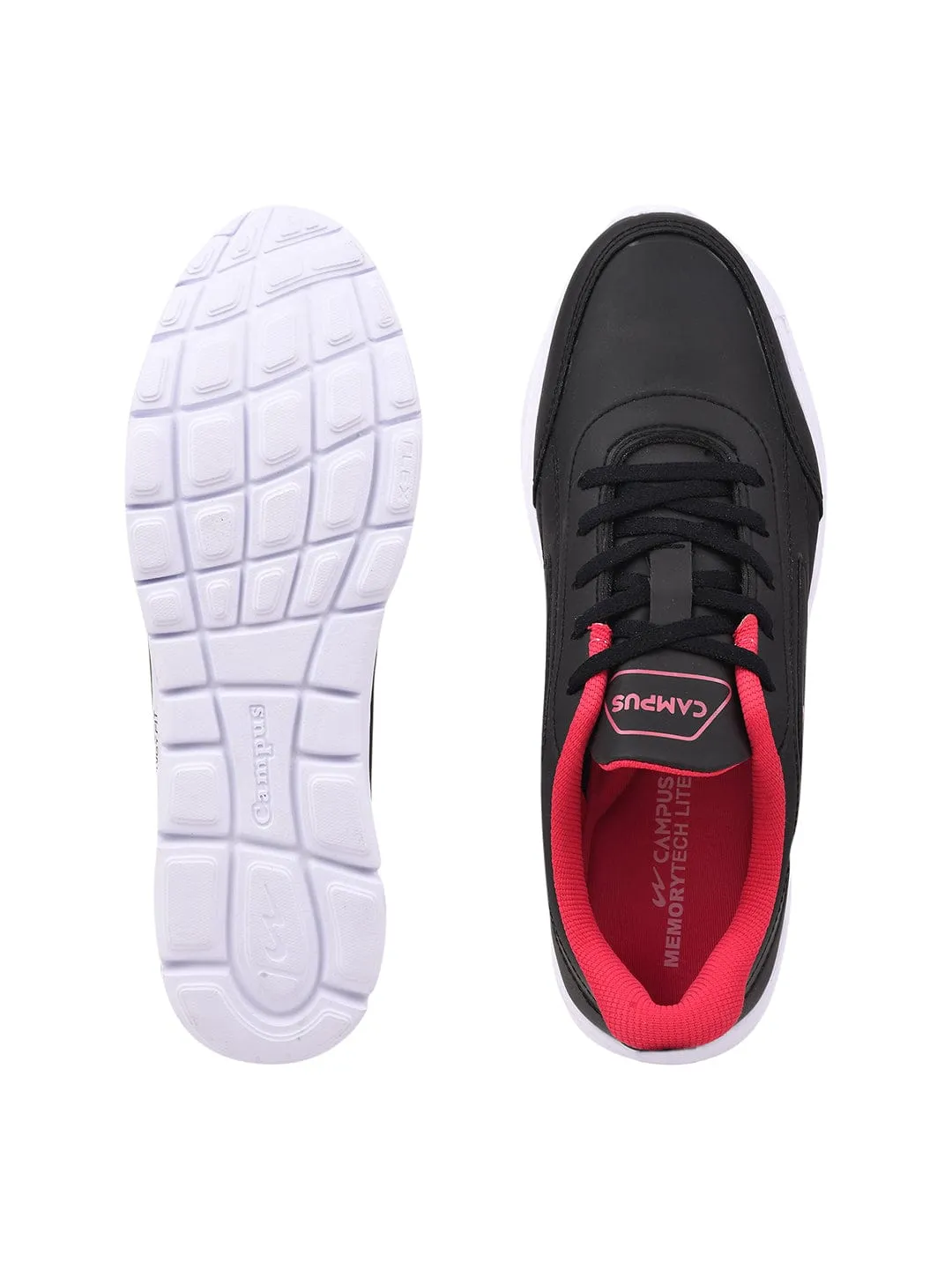 MAUVE Black Women's Sneakers sold by Campus Shoes product image thumbnail 5