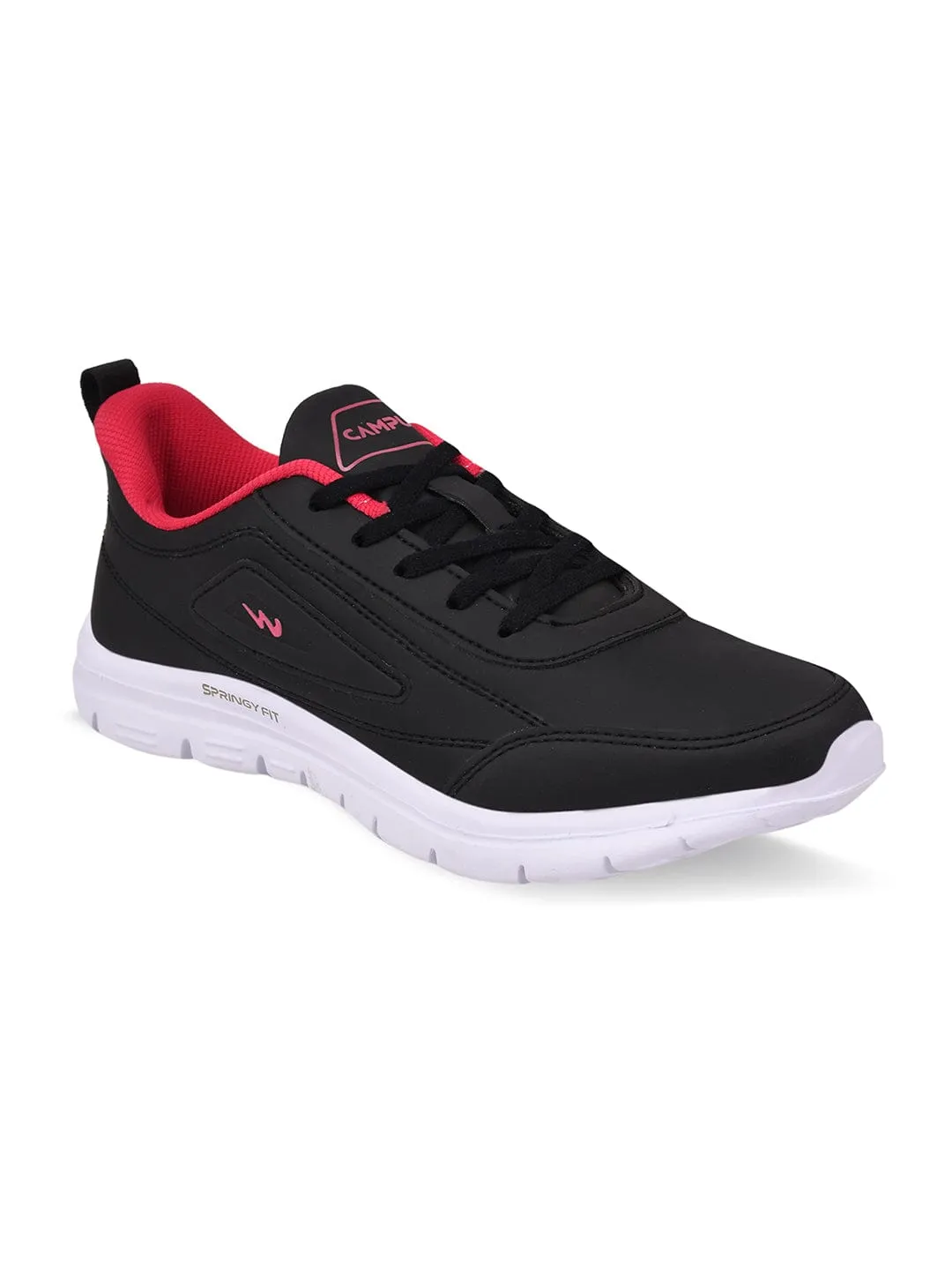 MAUVE Black Women's Sneakers sold by Campus Shoes product image thumbnail 2