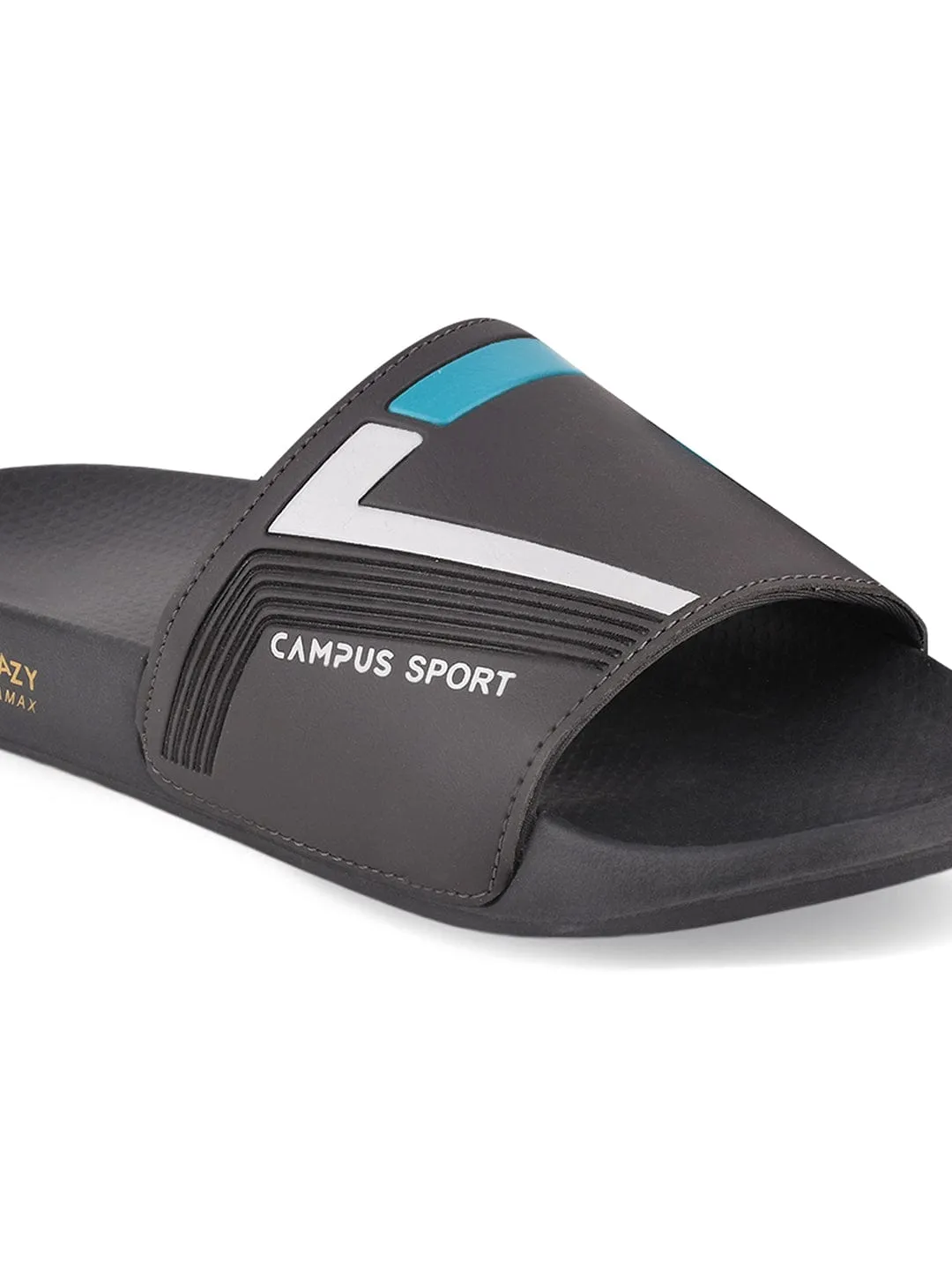 SL-432 Grey Men's Slides sold by Campus Shoes product image thumbnail 5