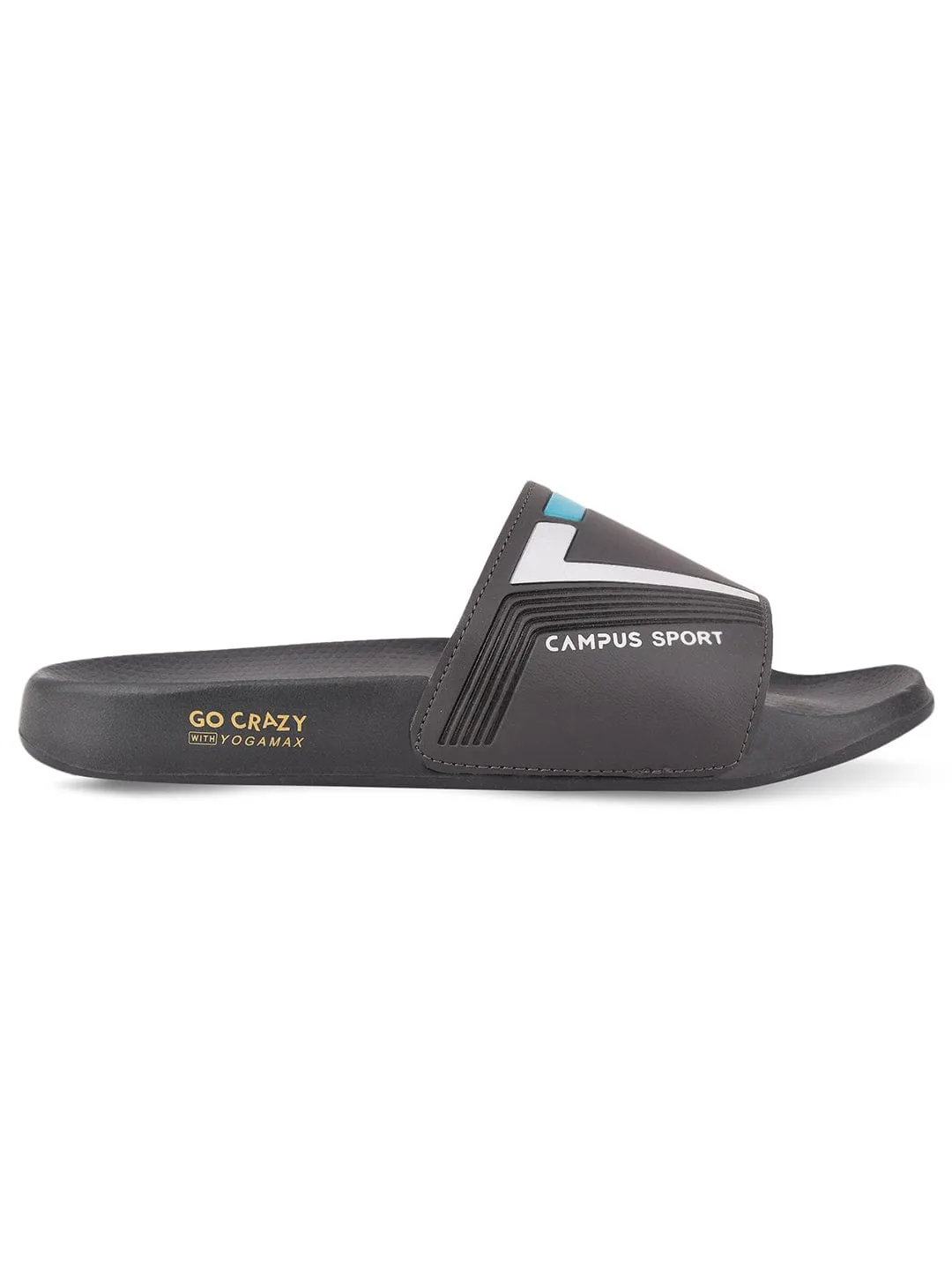 SL-432 Grey Men's Slides sold by Campus Shoes product image thumbnail 2