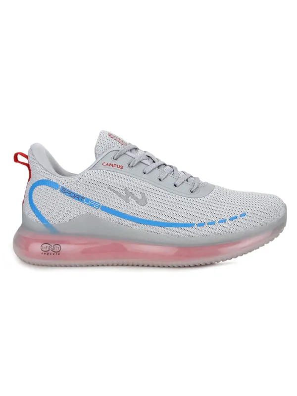 SENSOR Grey Men's Running Shoes sold by Campus Shoes