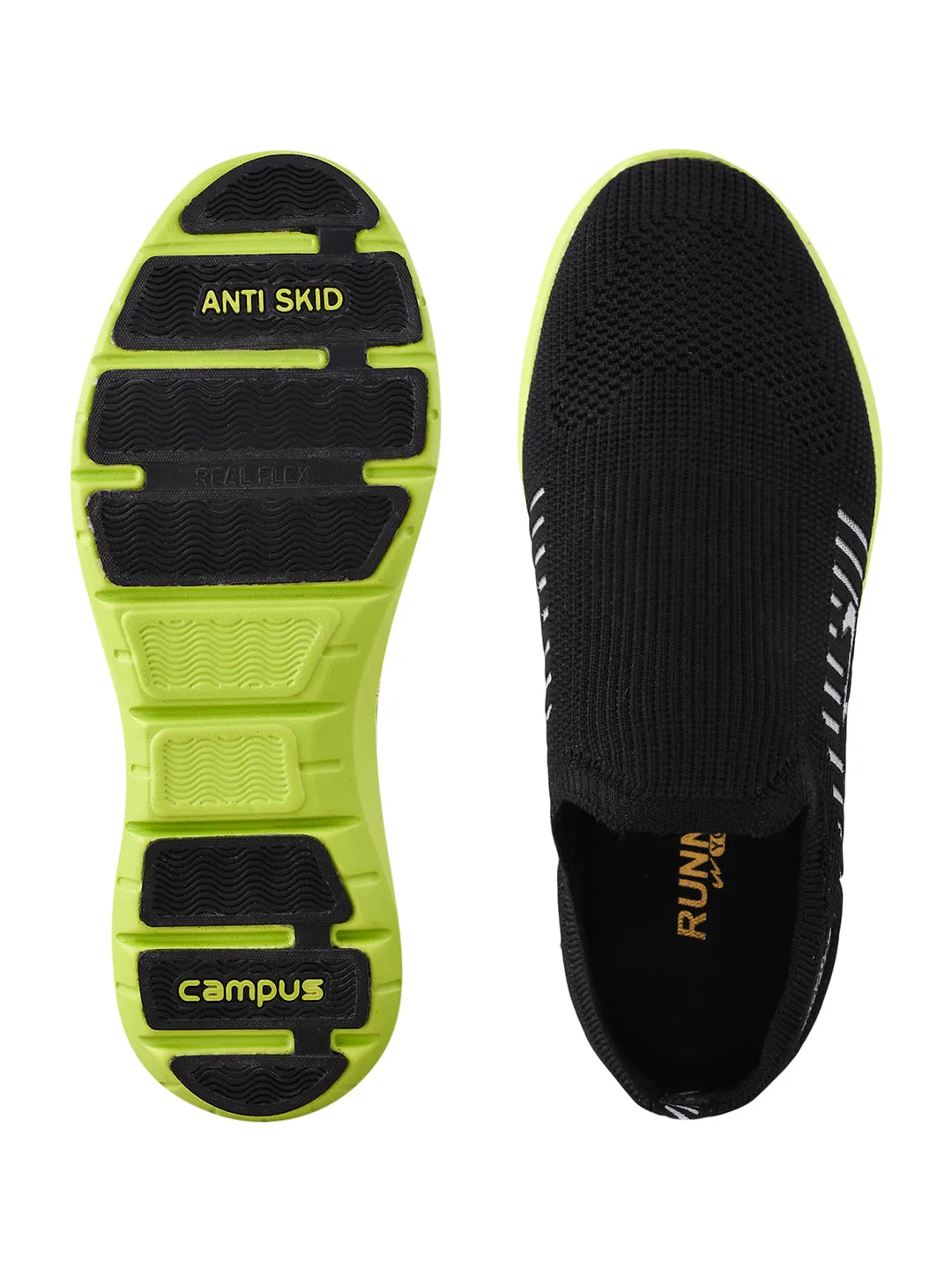 RAY Black Men's Walking Shoes sold by Campus Shoes product image thumbnail 5