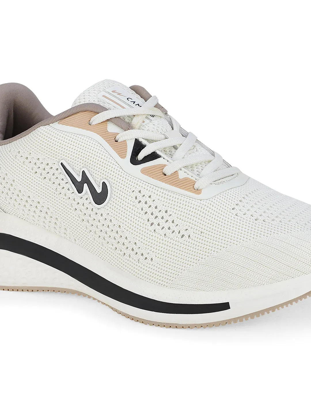 CAMP ERIK Off white Men's Running Shoes sold by Campus Shoes product image thumbnail 4